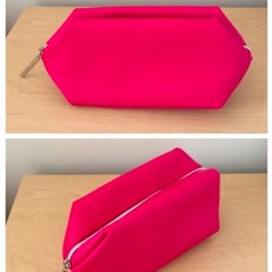 Hot Pink Makeup Bag